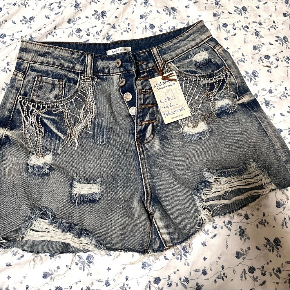 New Women’s cut off denim shorts